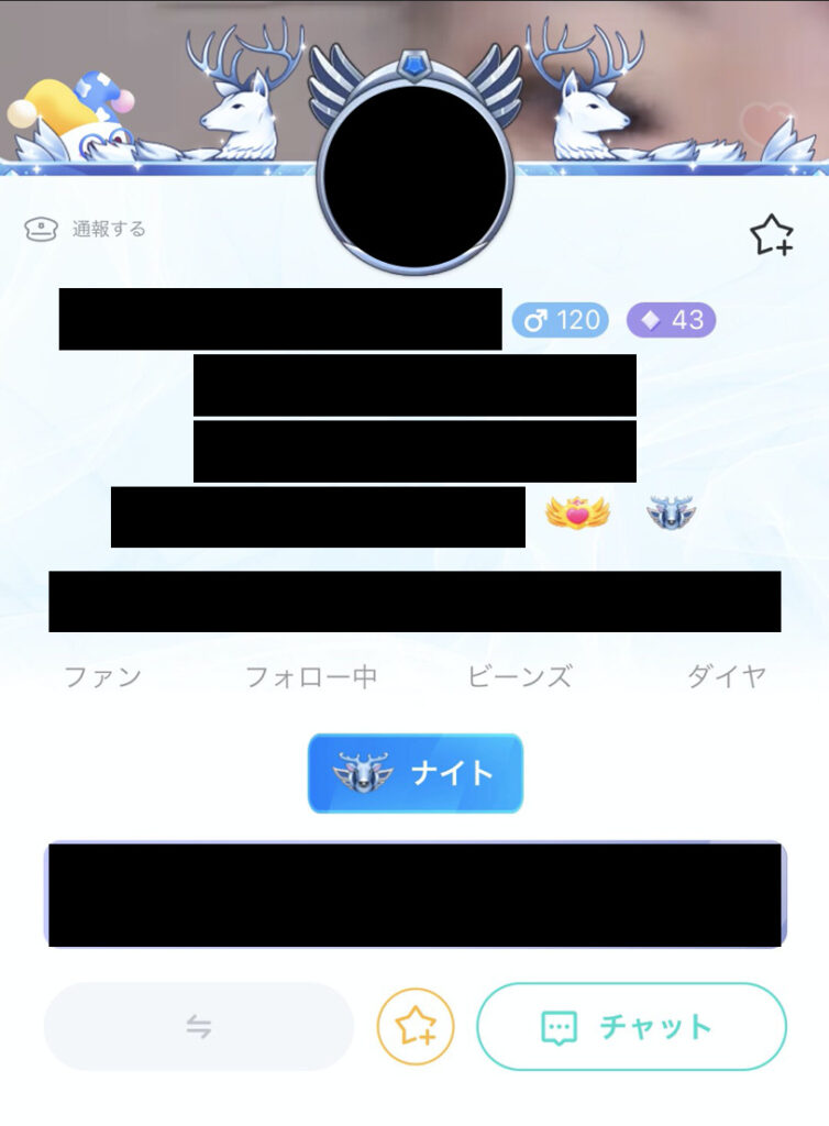 プロフィール写真のVIP装飾